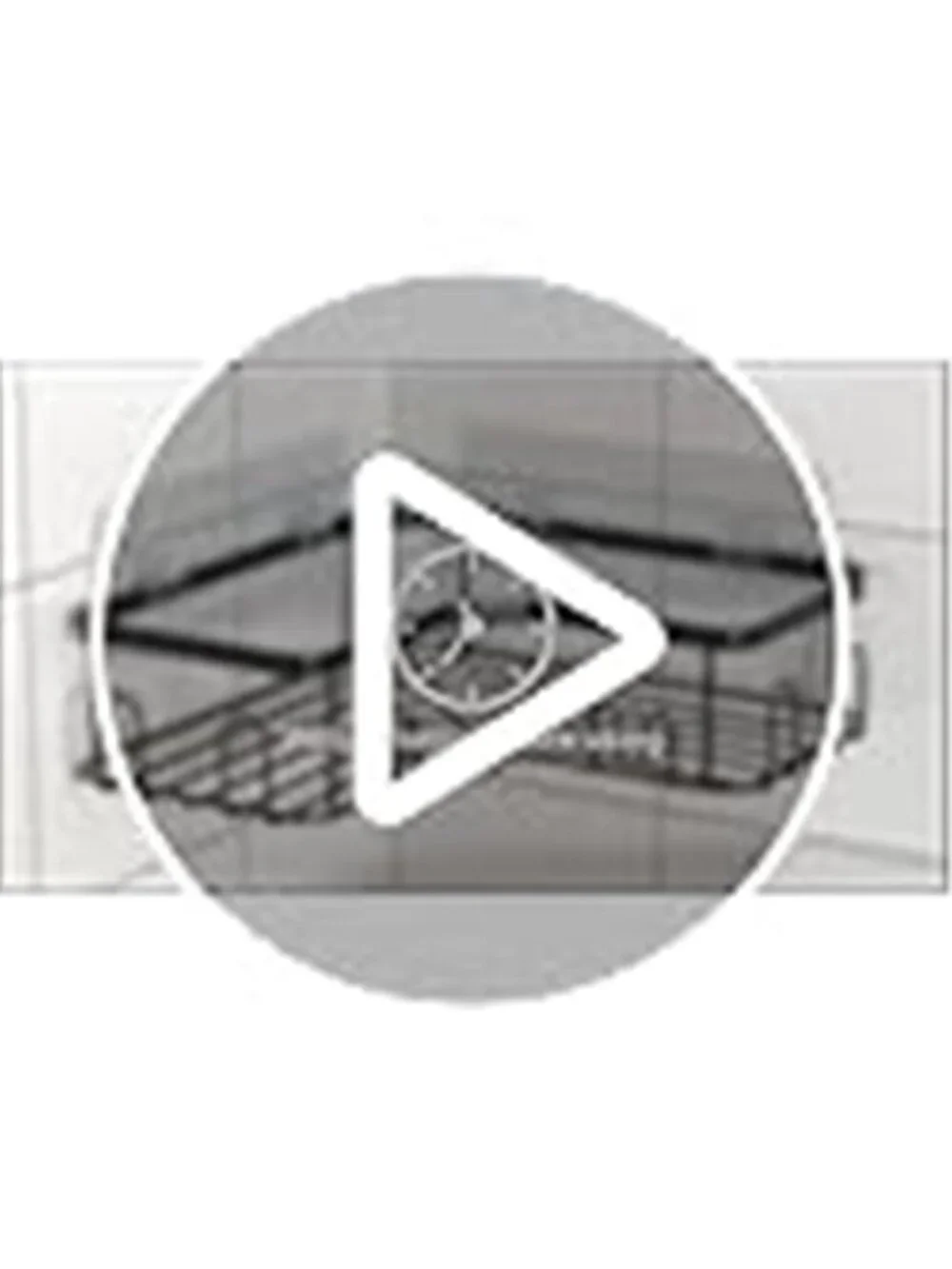 Corner Shower Caddy 3 Tier Stainless Steel Bathroom Organizer Wall Mounted Rack
